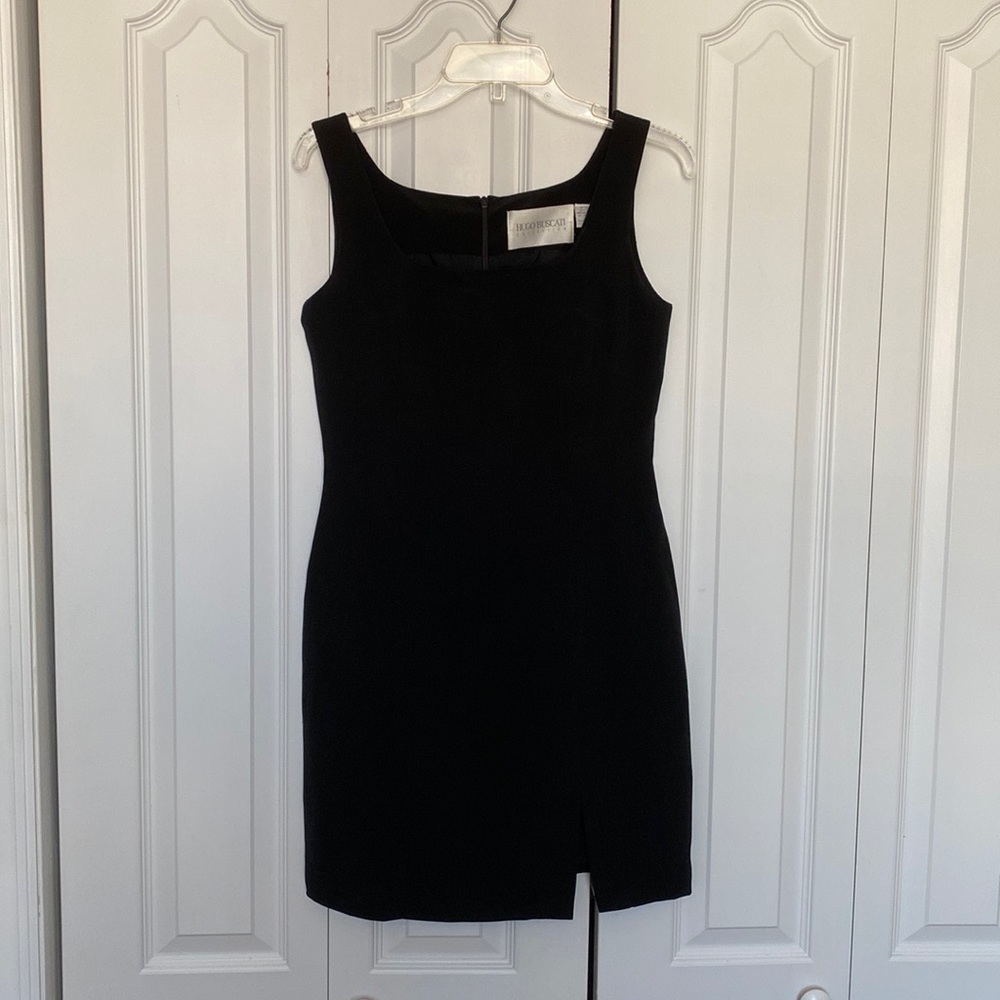 Black dress by Hugo Buscati